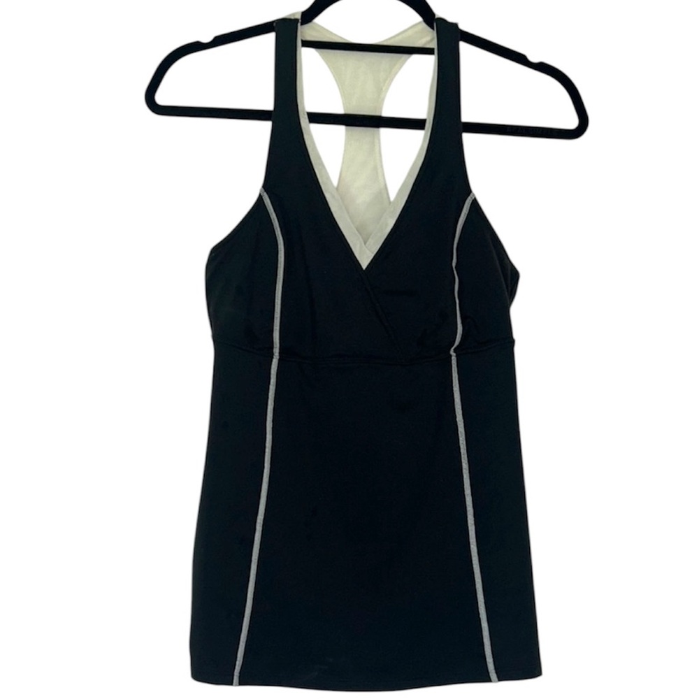 Victoria's Secret Sport Black and White Workout Top